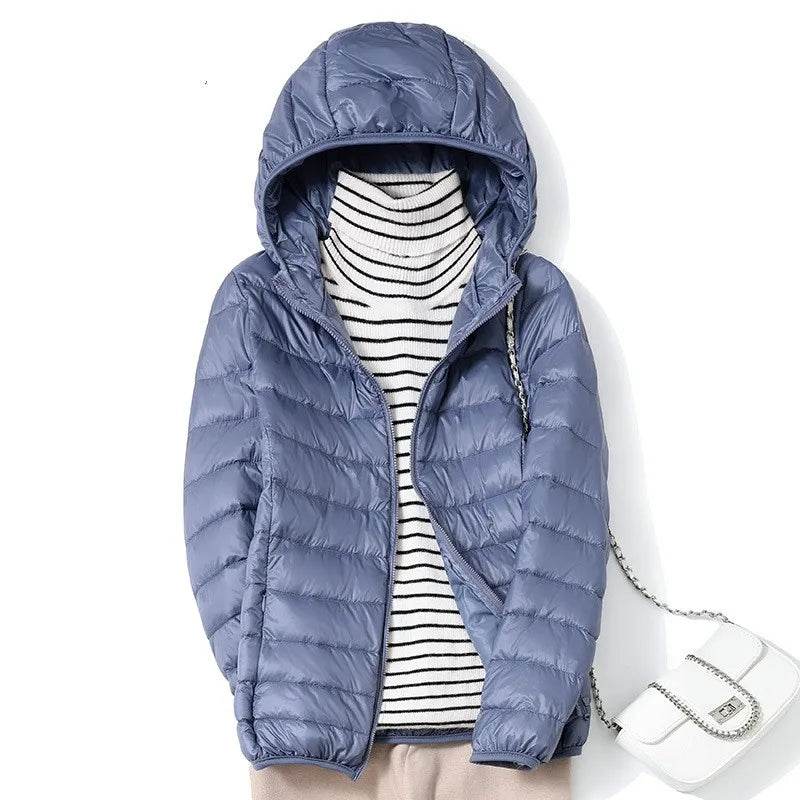 2023 Women’s Ultralight Packable Puffer Jacket - 13 Colors Available - Buy Center US
