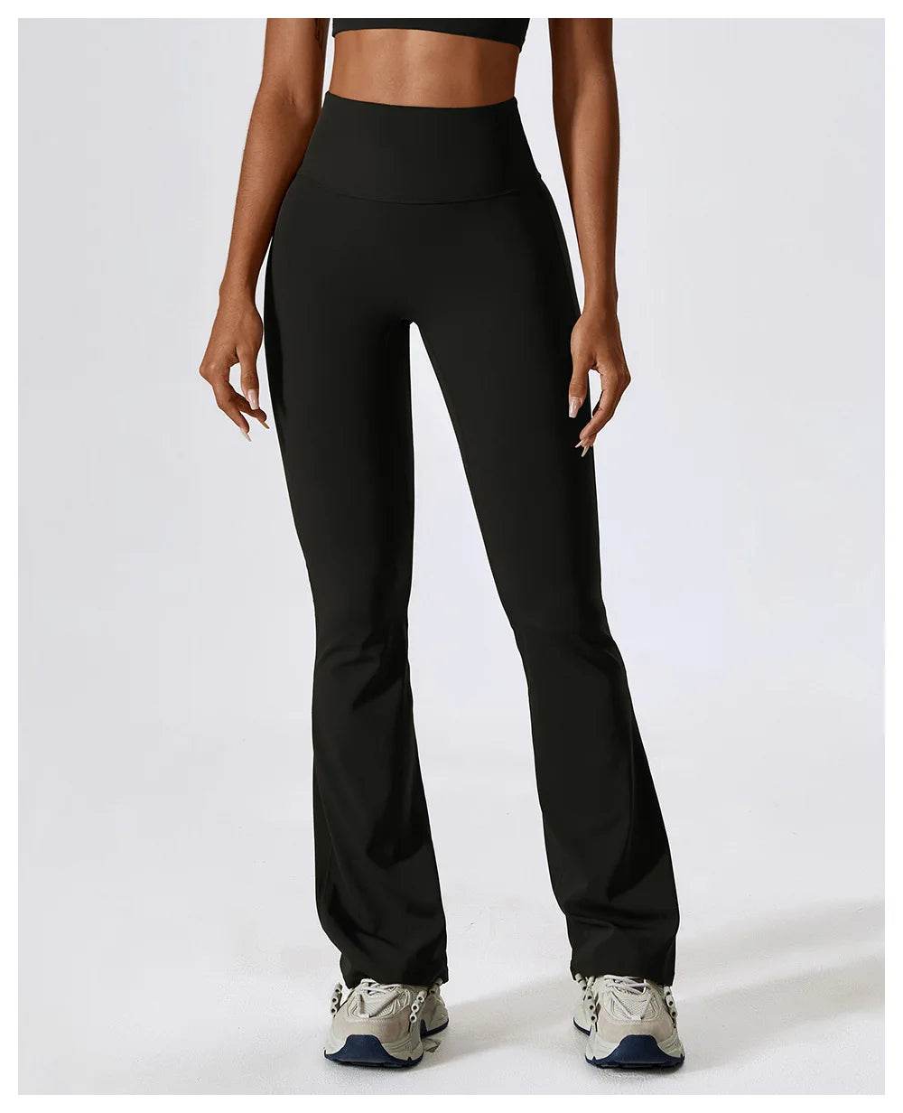 Seafanny Women's Flare Leggings - High Waist Yoga Trousers - Buy Center US