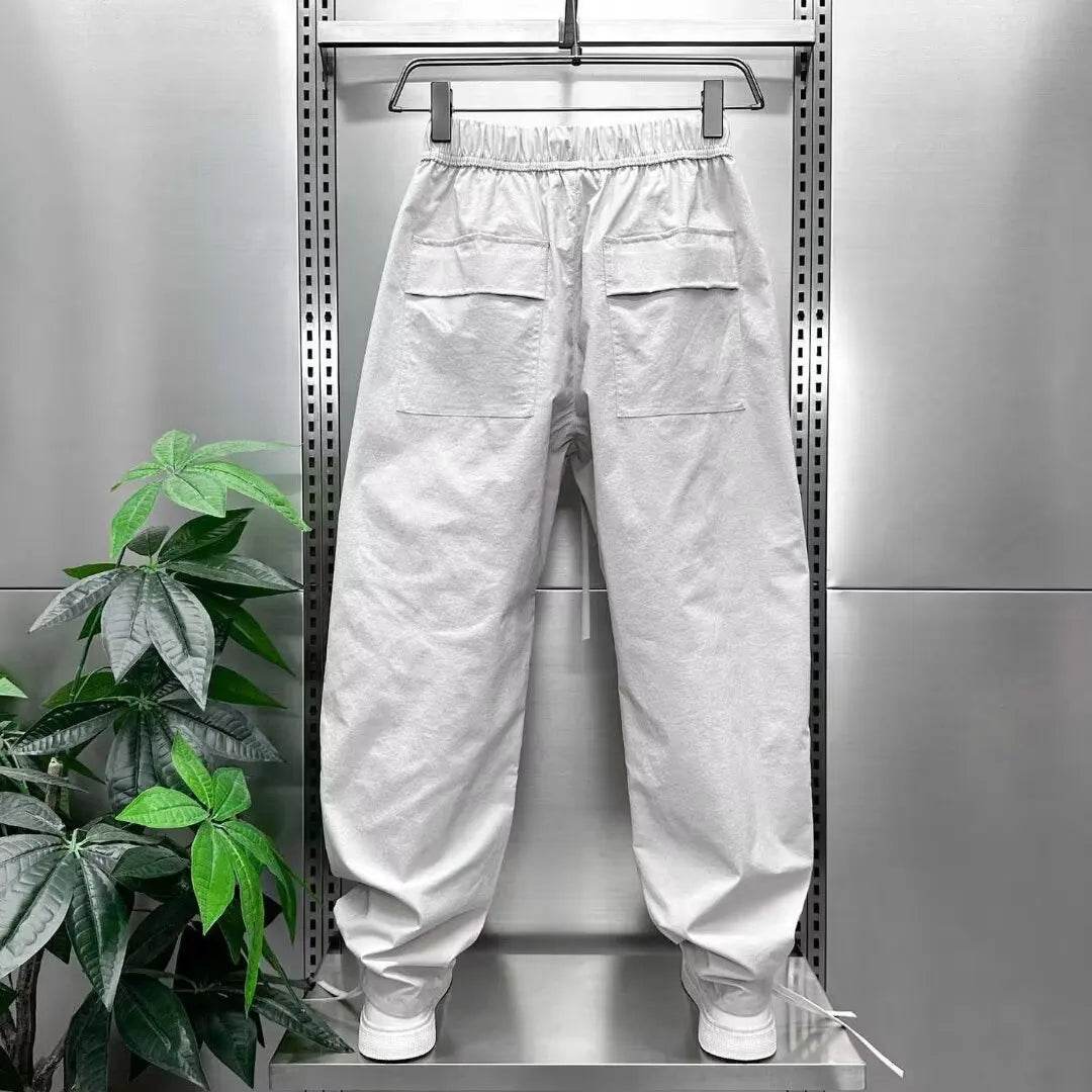 Men's Summer Jogging Pants - Korean Harem Style for Comfortable Running - Buy Center US