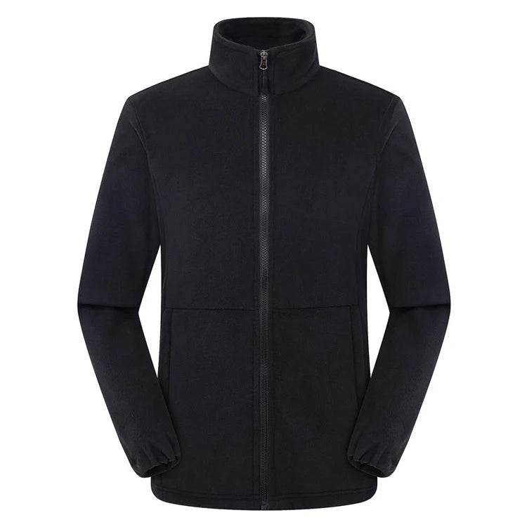 TRVLWEGO Men's Polar Fleece Jacket - Lightweight, Full Zip with Pockets - Buy Center US