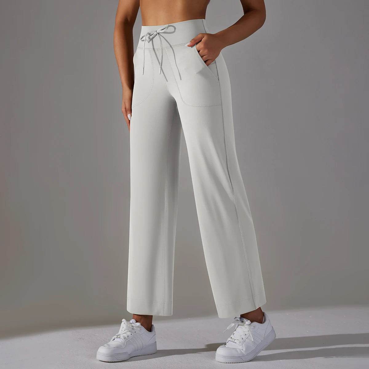 Hamidou Women's High Waist Flare Leggings with Pockets – Yoga & Fitness - Buy Center US