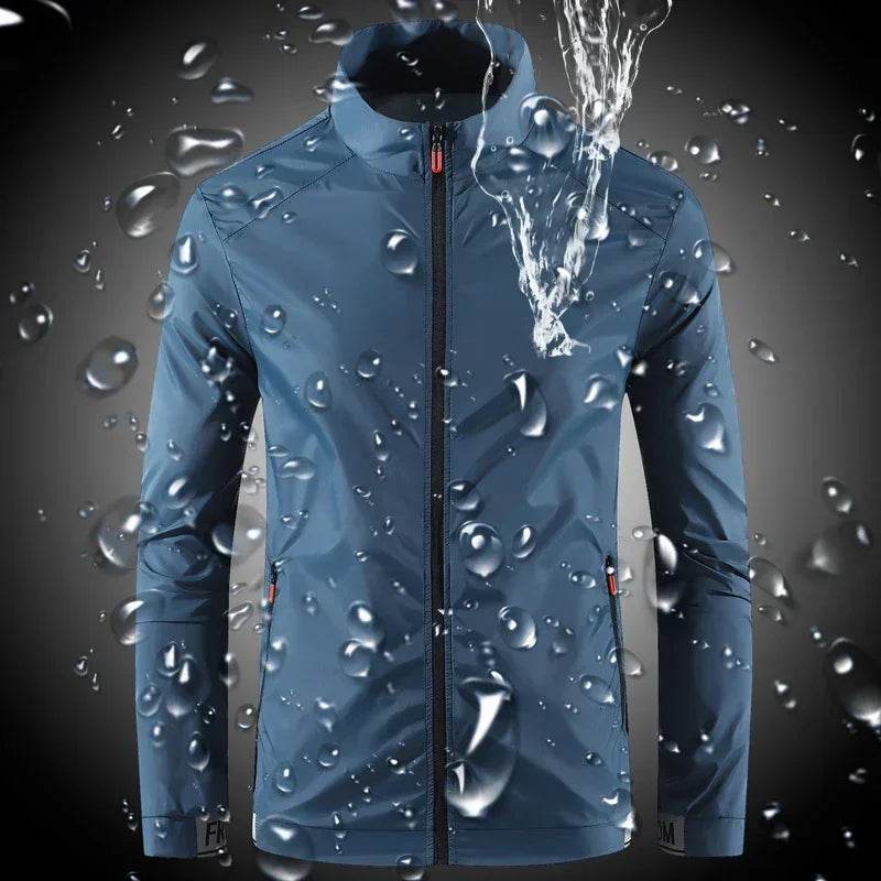 Men's Hiking Skin Jacket - Waterproof Outdoor Coat for Camping & Fishing - Buy Center US