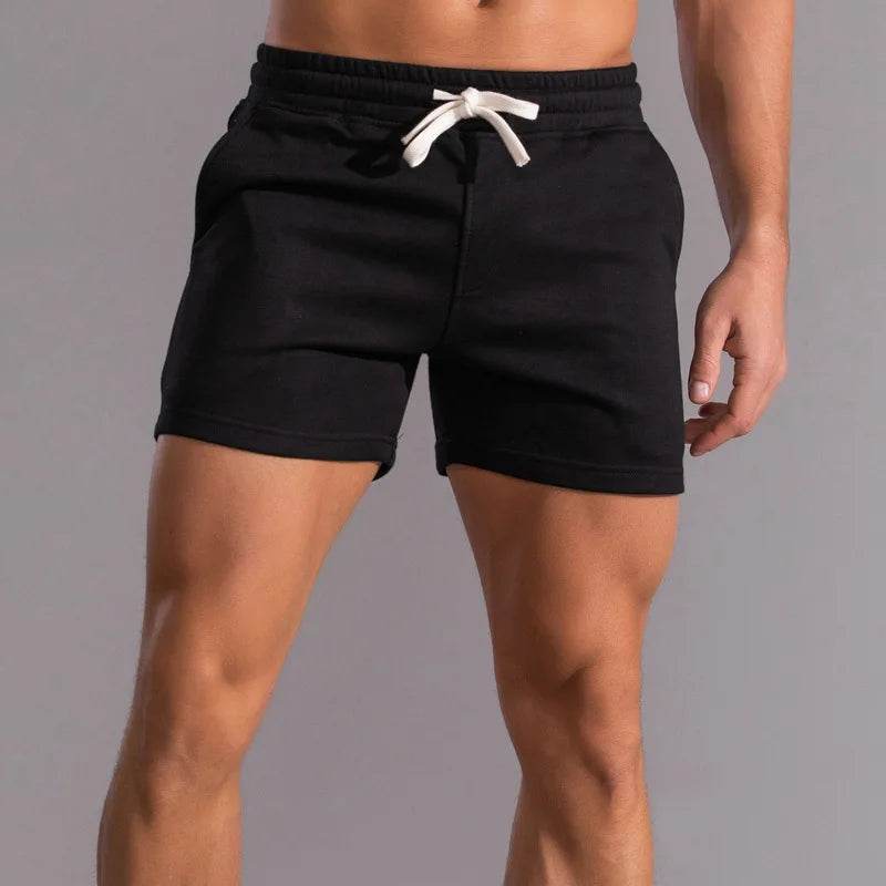 GendaWay Cotton Running Shorts for Men - Comfortable Gym & Yoga Wear - Buy Center US