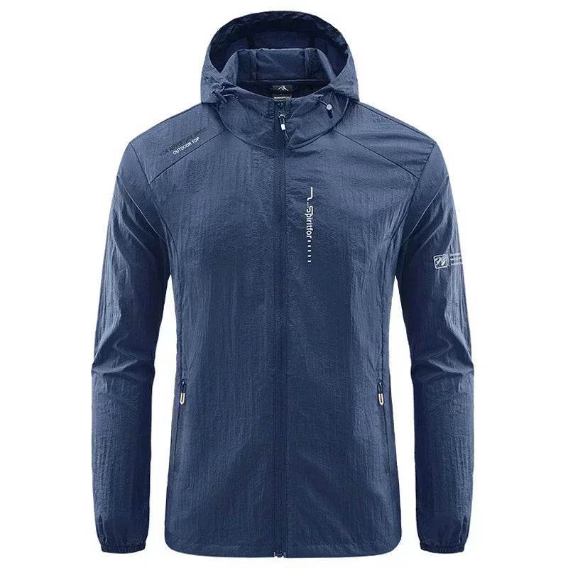 BOOERJUE Men's Thin Quick Dry Jacket - Sun-Protective Hooded Windbreaker - Buy Center US