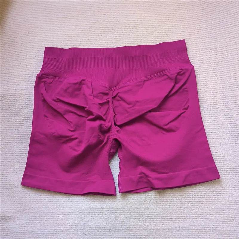 LEDP Women's Scrunch Butt Running Shorts - Seamless Biker Yoga Fit - Buy Center US