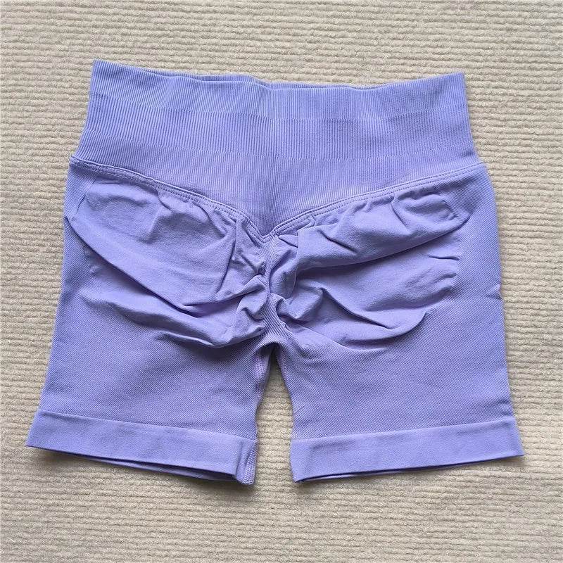 LEDP Women's Scrunch Butt Running Shorts - Seamless Biker Yoga Fit - Buy Center US