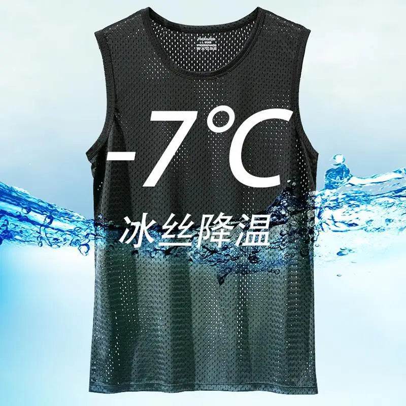 2024 Men's Summer Mesh Tank Tops - Quick-Drying & Breathable Vest - Buy Center US