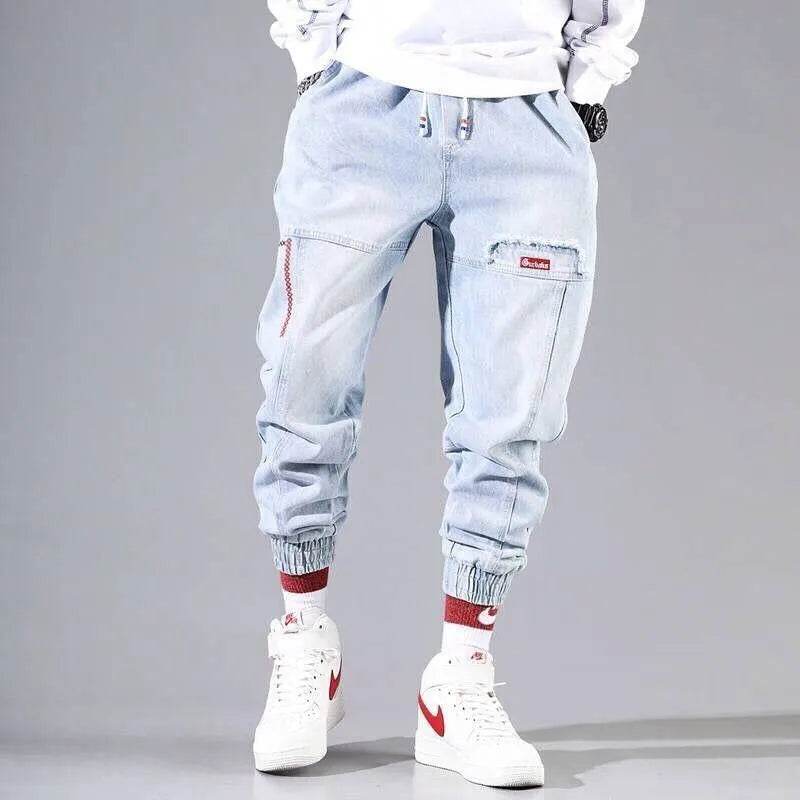 2023 MISNIKI Baggy Harem Jeans for Men - Stylish Korean Denim Pants - Buy Center US