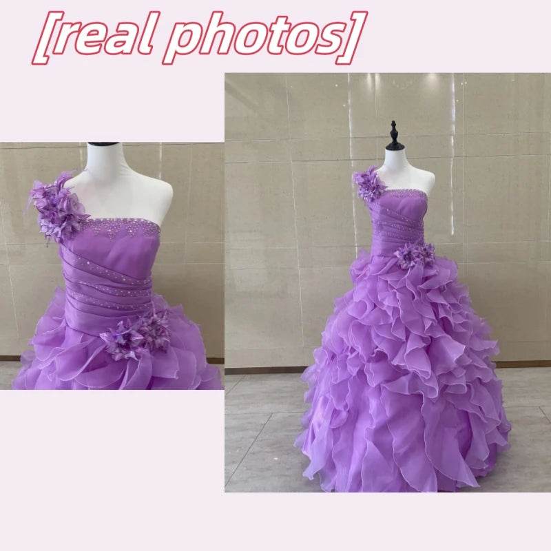 MAIYA LILY Candy Color Quinceanera Dresses - Plus Size Tiered Ball Gown - Buy Center US