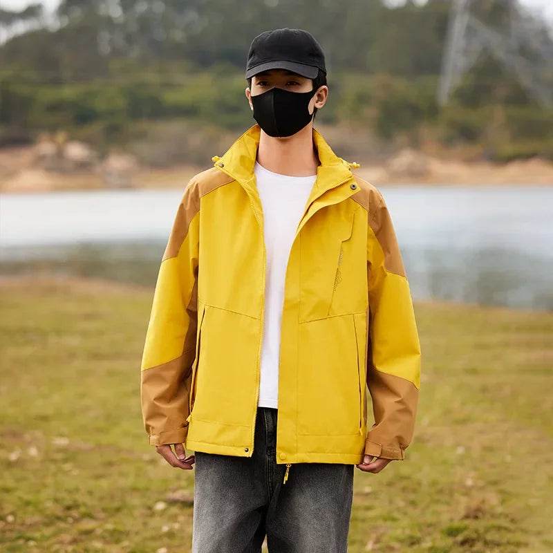 Thin Windproof Climbing Jacket - Casual Loose Fit for Spring & Autumn - Buy Center US