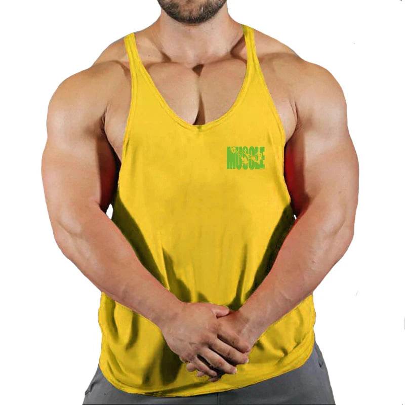Muscle Guys Cotton Gym Tank Tops - Men's Sleeveless Bodybuilding Undershirt - Buy Center US
