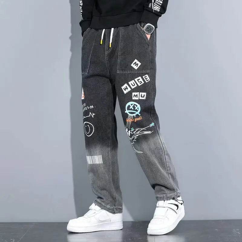 2023 MISNIKI Baggy Harem Jeans for Men - Stylish Korean Denim Pants - Buy Center US