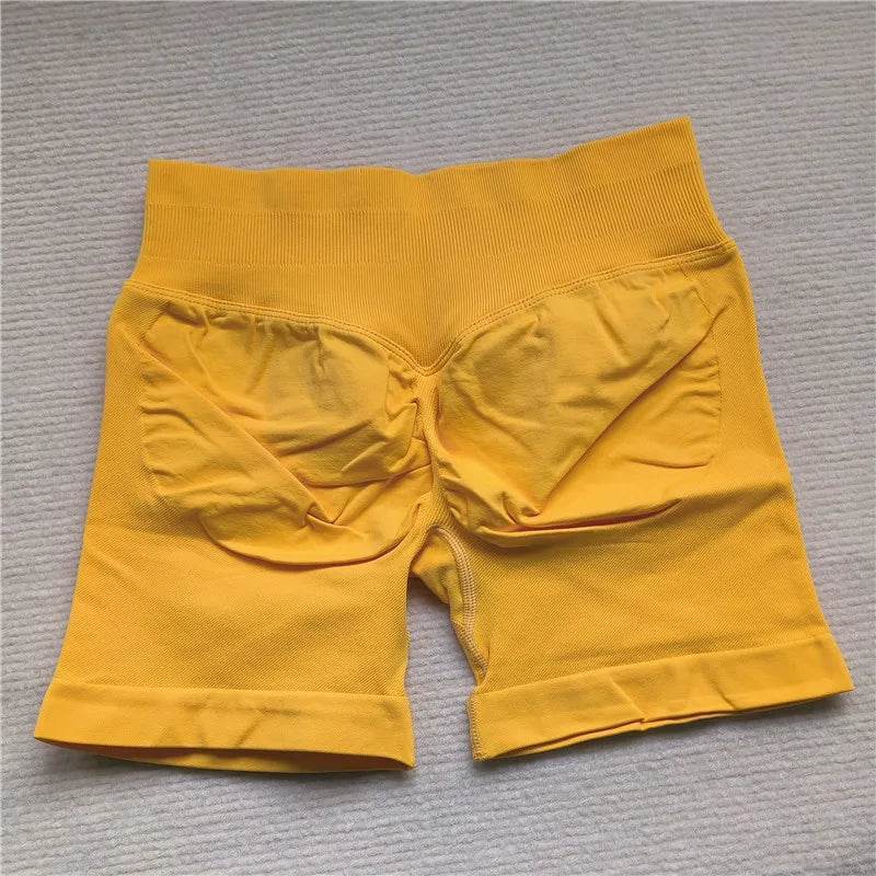 LEDP Women's Scrunch Butt Running Shorts - Seamless Biker Yoga Fit - Buy Center US