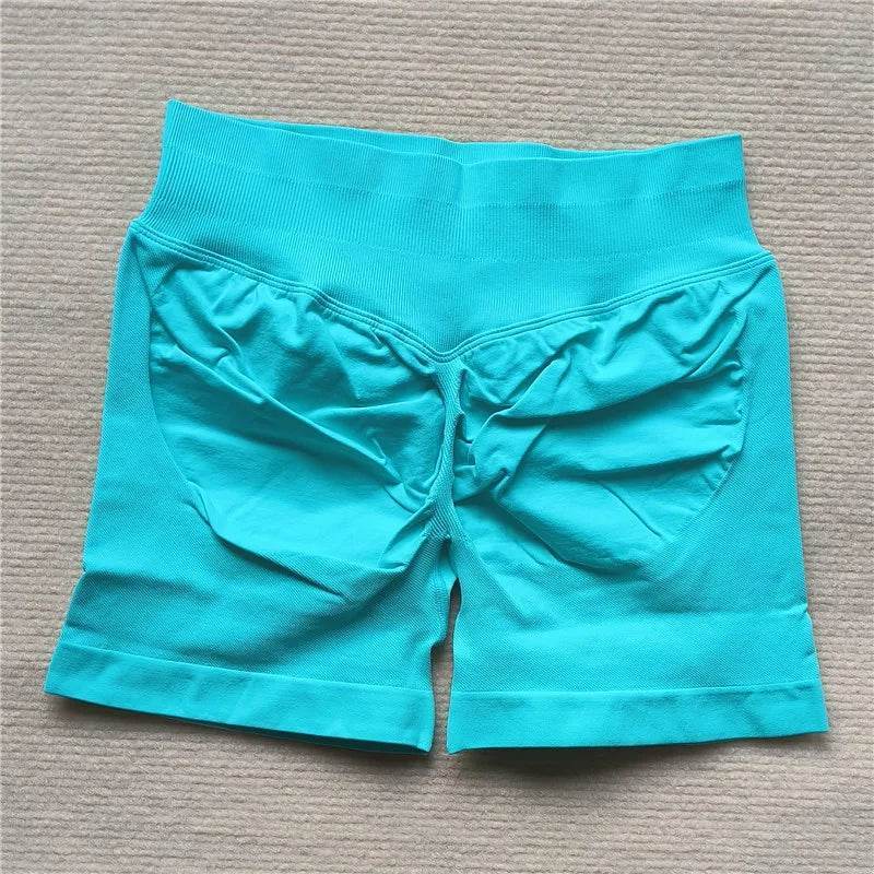 LEDP Women's Scrunch Butt Running Shorts - Seamless Biker Yoga Fit - Buy Center US