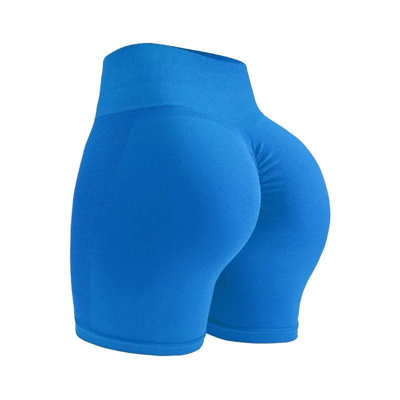 GPBD Women's High Waist Seamless Yoga Shorts - Push Up Fitness Style - Buy Center US