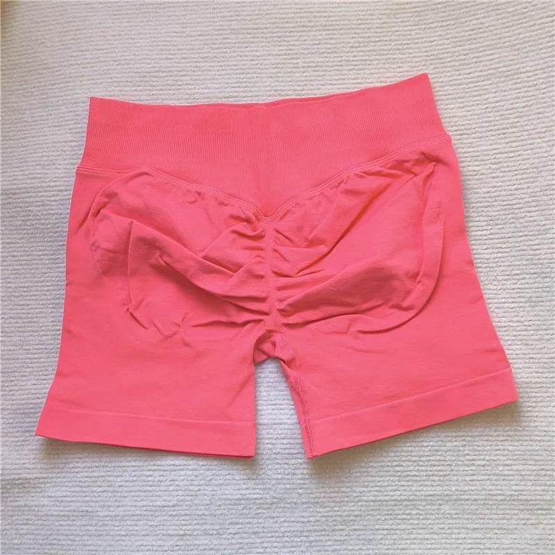 LEDP Women's Scrunch Butt Running Shorts - Seamless Biker Yoga Fit - Buy Center US