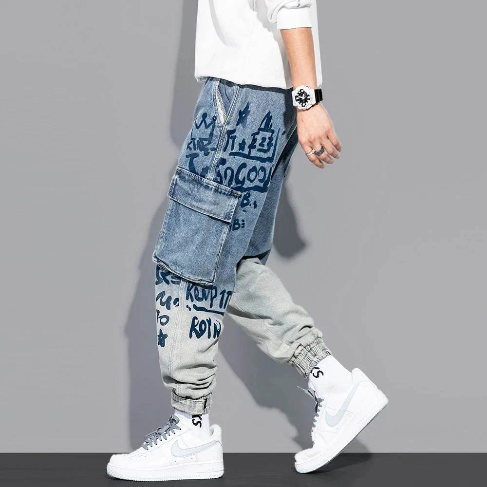 2023 MISNIKI Baggy Harem Jeans for Men - Stylish Korean Denim Pants - Buy Center US