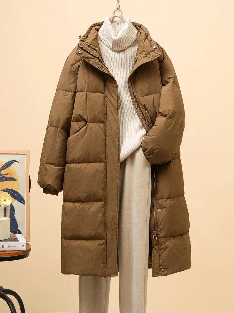 2024 Women's Winter Duck Down Coat - Warm & Stylish Puffer Jacket - Buy Center US