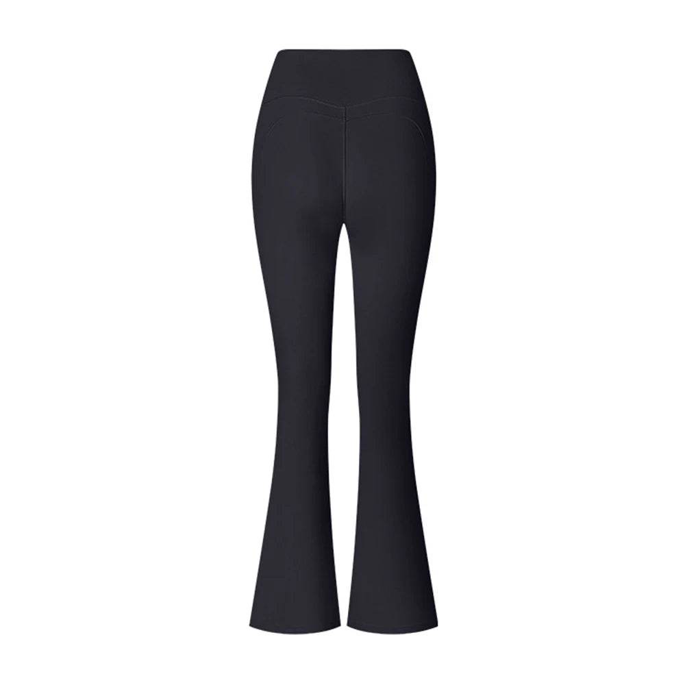Women's High Waist Flared Leggings - Breathable Yoga Pants for Workouts - Buy Center US
