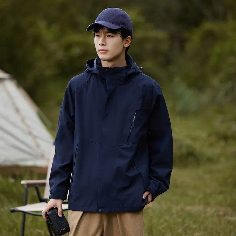 Thin Windproof Climbing Jacket - Casual Loose Fit for Spring & Autumn - Buy Center US