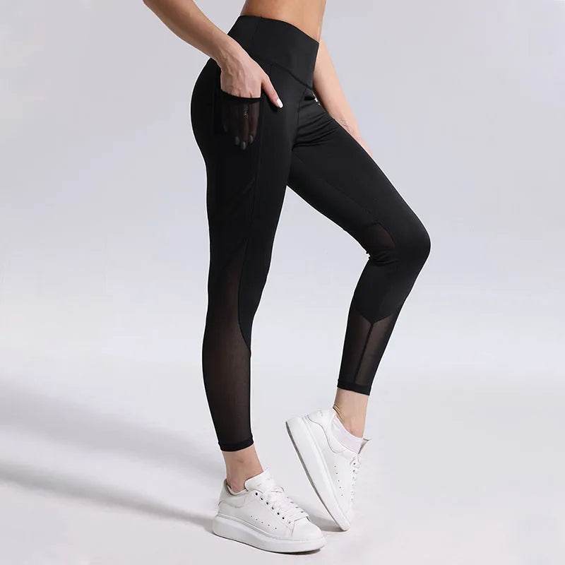 Women's Yoga Pants - High Waist Breathable Leggings for Fitness - Buy Center US
