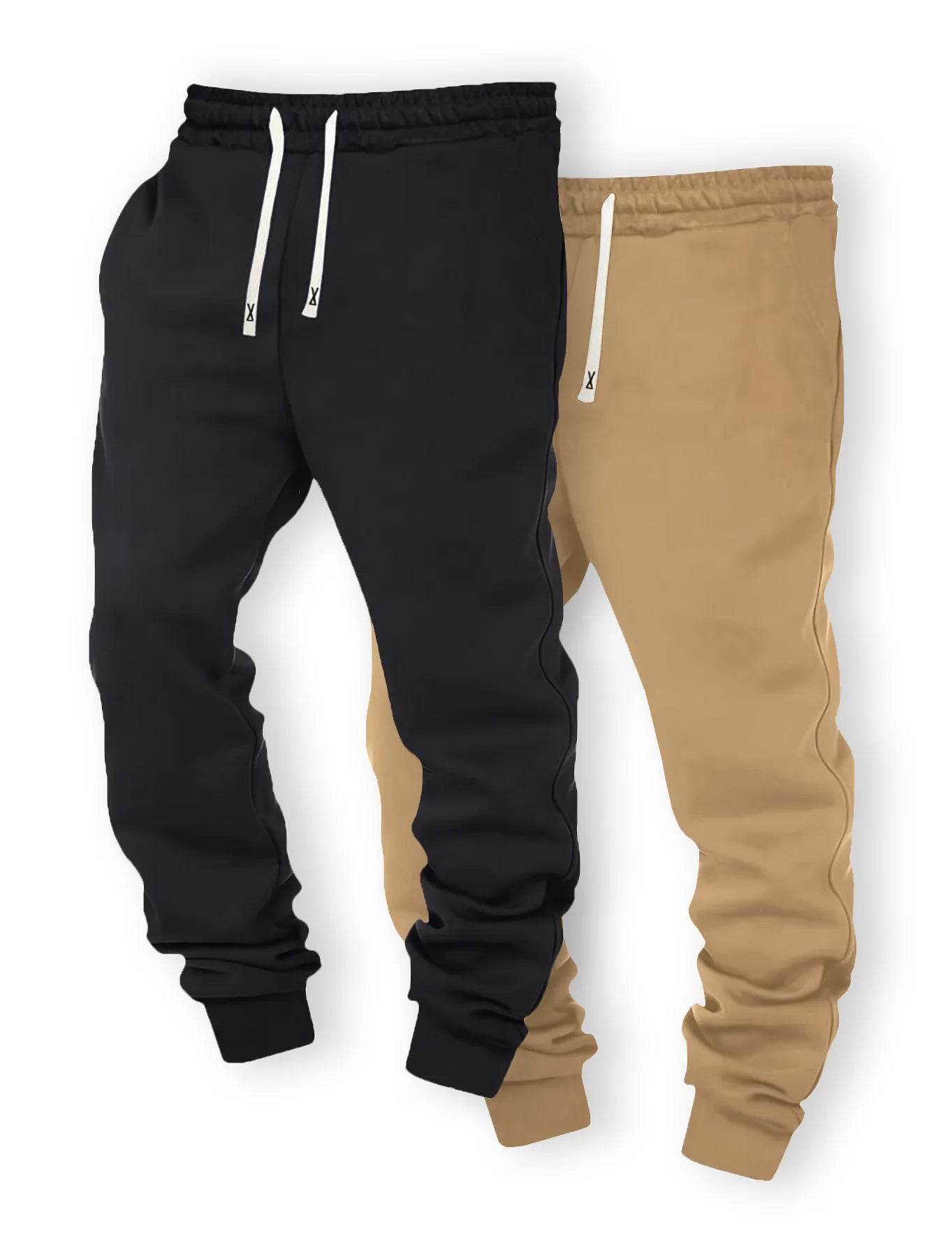 Longe Men's Casual Summer Jogging Pants - Lightweight & Comfortable Fit - Buy Center US