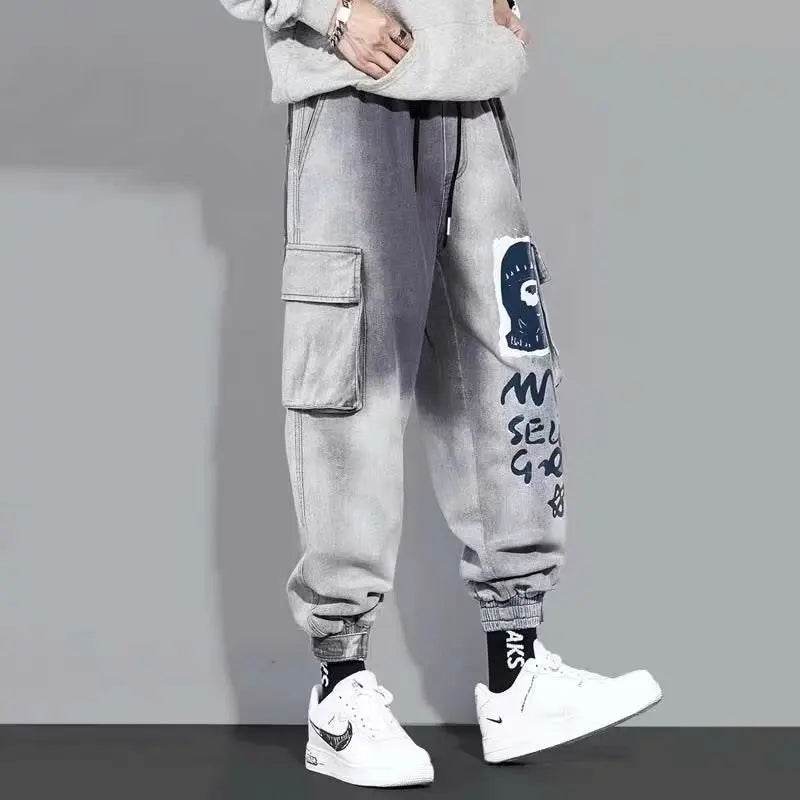 2023 MISNIKI Baggy Harem Jeans for Men - Stylish Korean Denim Pants - Buy Center US