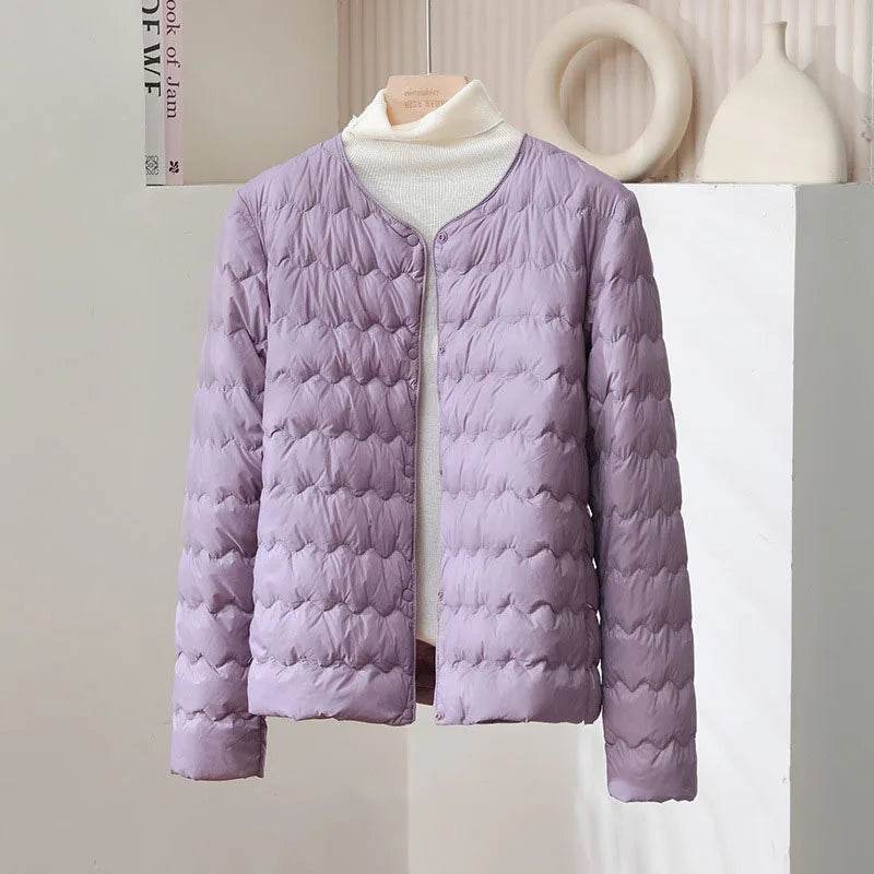 SEDUTMO Women's Ultra Light Slim Down Jacket - Casual Puffer Coat - Buy Center US