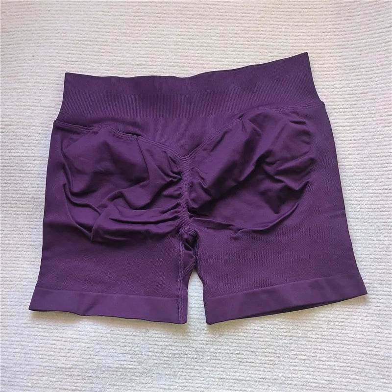 LEDP Women's Scrunch Butt Running Shorts - Seamless Biker Yoga Fit - Buy Center US