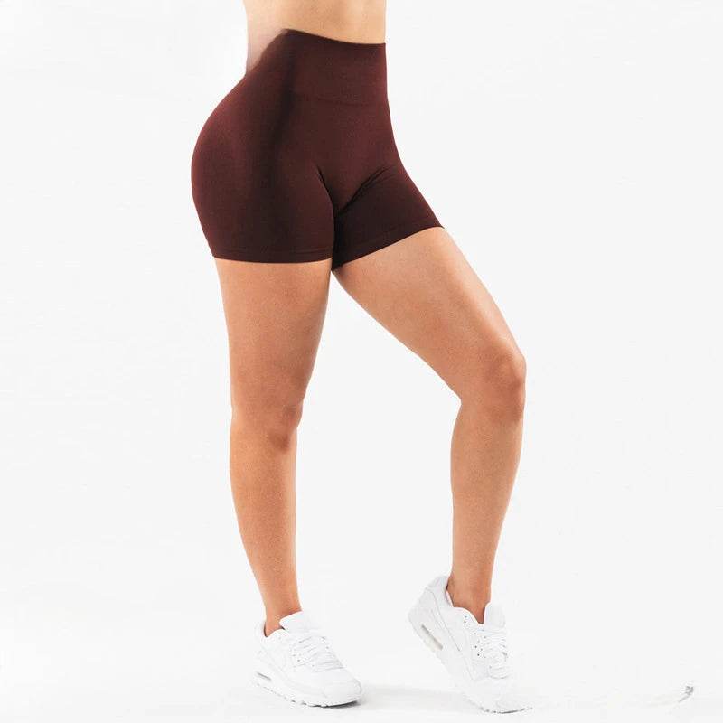 GPBD Women's High Waist Seamless Yoga Shorts - Push Up Fitness Style - Buy Center US