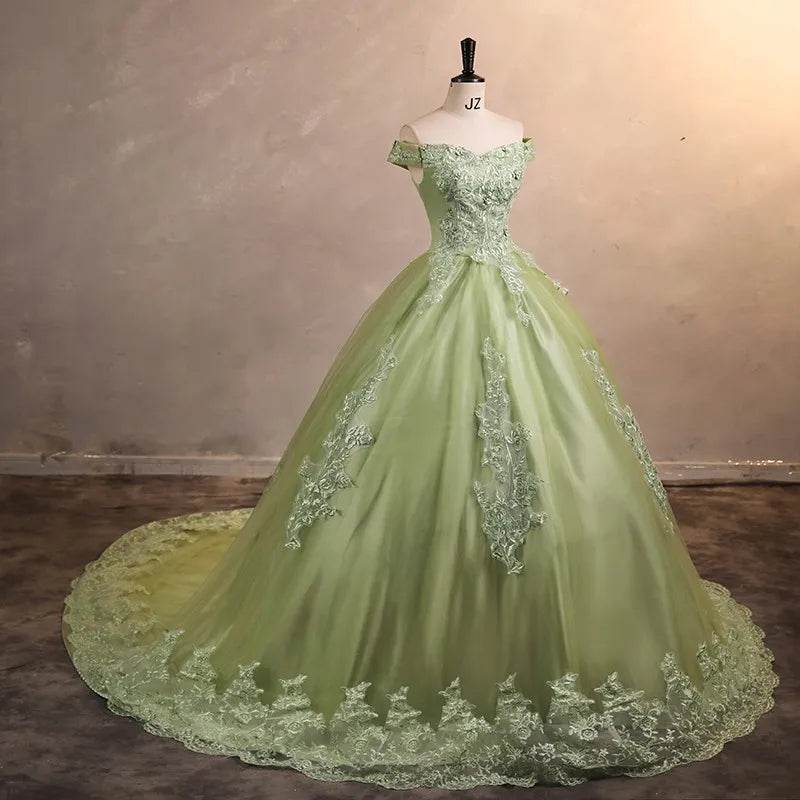 SONHAR Quinceanera Dress 2024 - Elegant Off The Shoulder Gown - Buy Center US