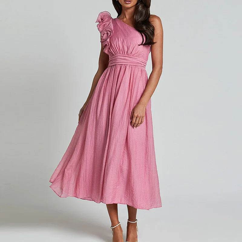 MAFIRRY Women’s V-Neck Hollow Out Maxi Dress - Elegant Summer Style - Buy Center US