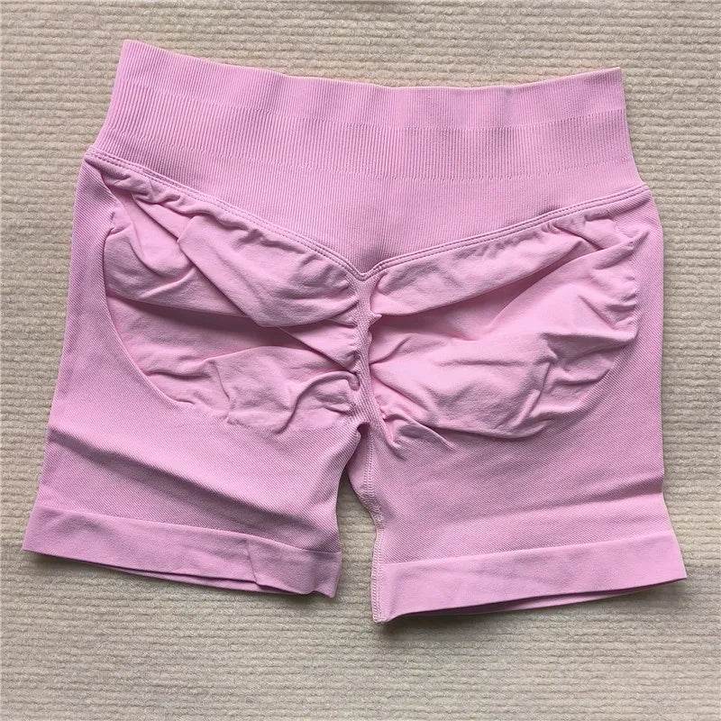 LEDP Women's Scrunch Butt Running Shorts - Seamless Biker Yoga Fit - Buy Center US