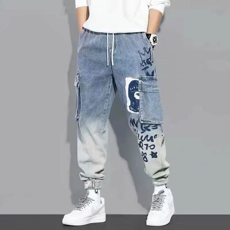 2023 MISNIKI Baggy Harem Jeans for Men - Stylish Korean Denim Pants - Buy Center US