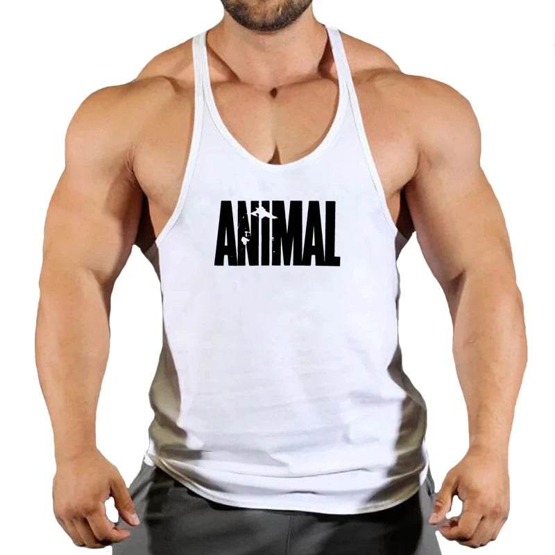 Men’s Fitness Stringer Vest - Casual Muscle Tank Top for Bodybuilding - Buy Center US