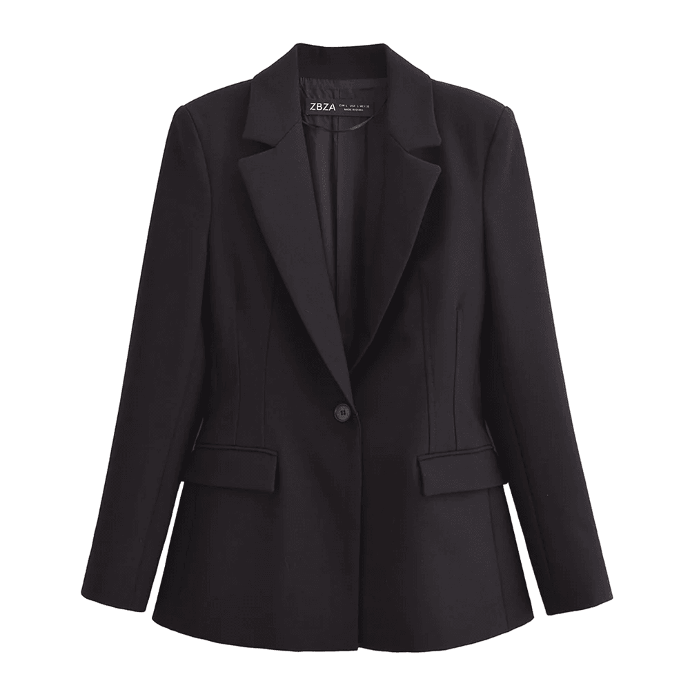 UNIZER Women's Fashion Casual Slimming Coat - Long Sleeve Pockets - Buy Center US