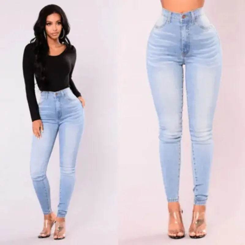 Liva Girl Women’s High Waist Skinny Jeans - Stretch & Slim Fit - Buy Center US