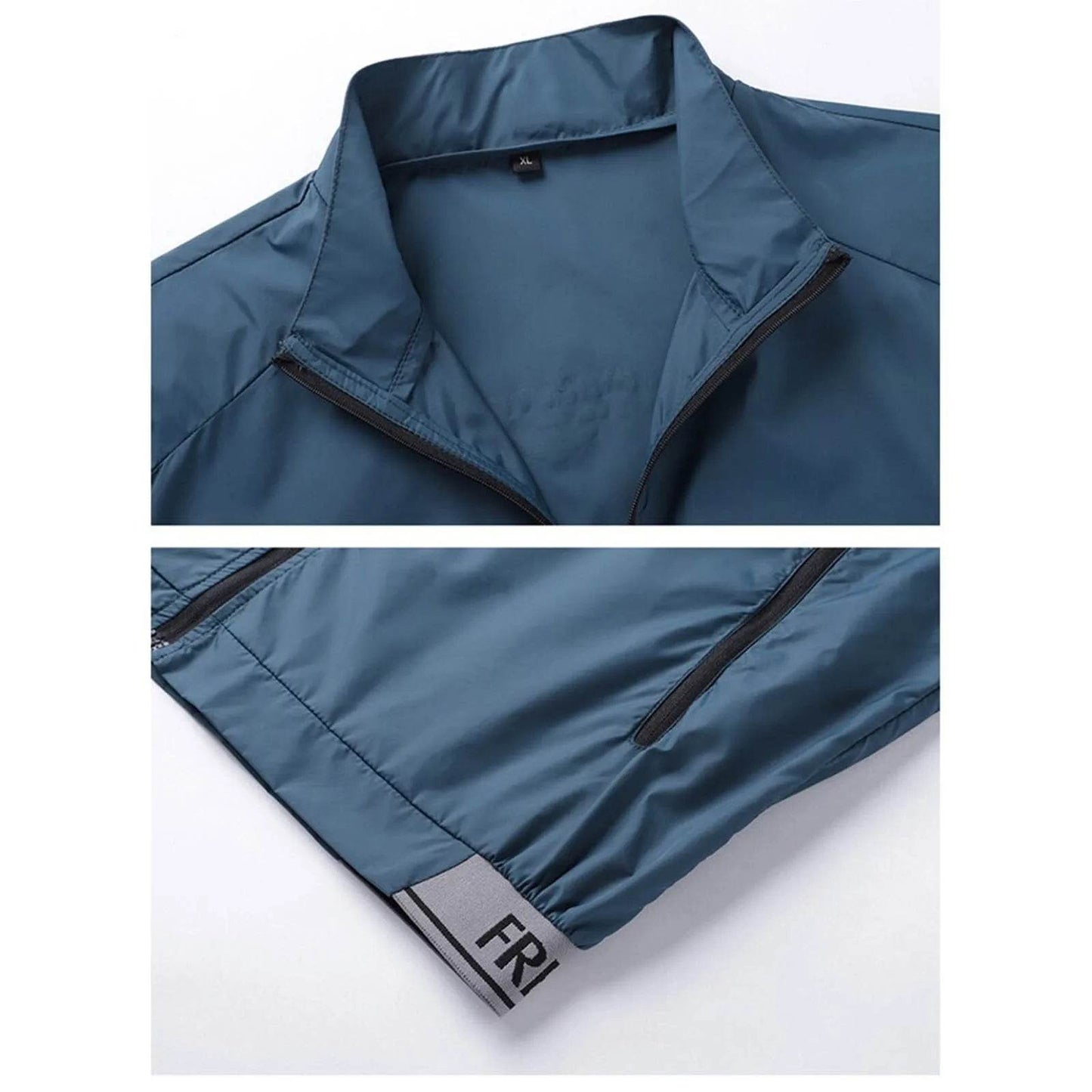 Men's Ice Silk Breathable Jacket - Thin Waterproof Windbreaker for Outdoor Sports - Buy Center US