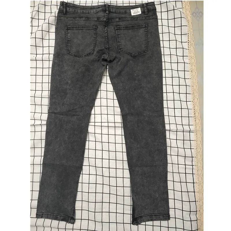 ZHANLINWU Men's Casual Ripped Jeans - Hip Hop Distressed Denim - Buy Center US