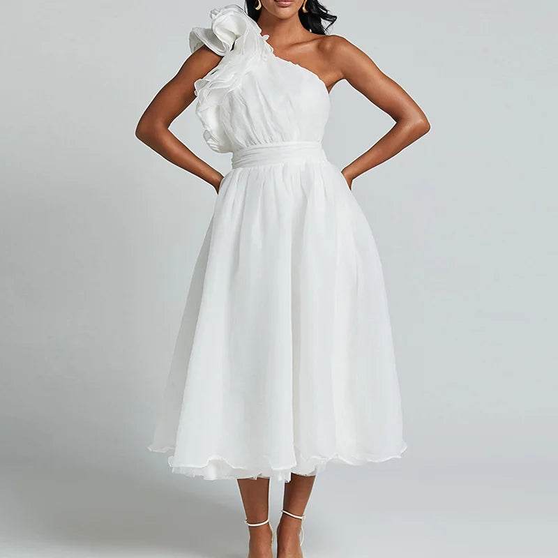MAFIRRY Women’s V-Neck Hollow Out Maxi Dress - Elegant Summer Style - Buy Center US