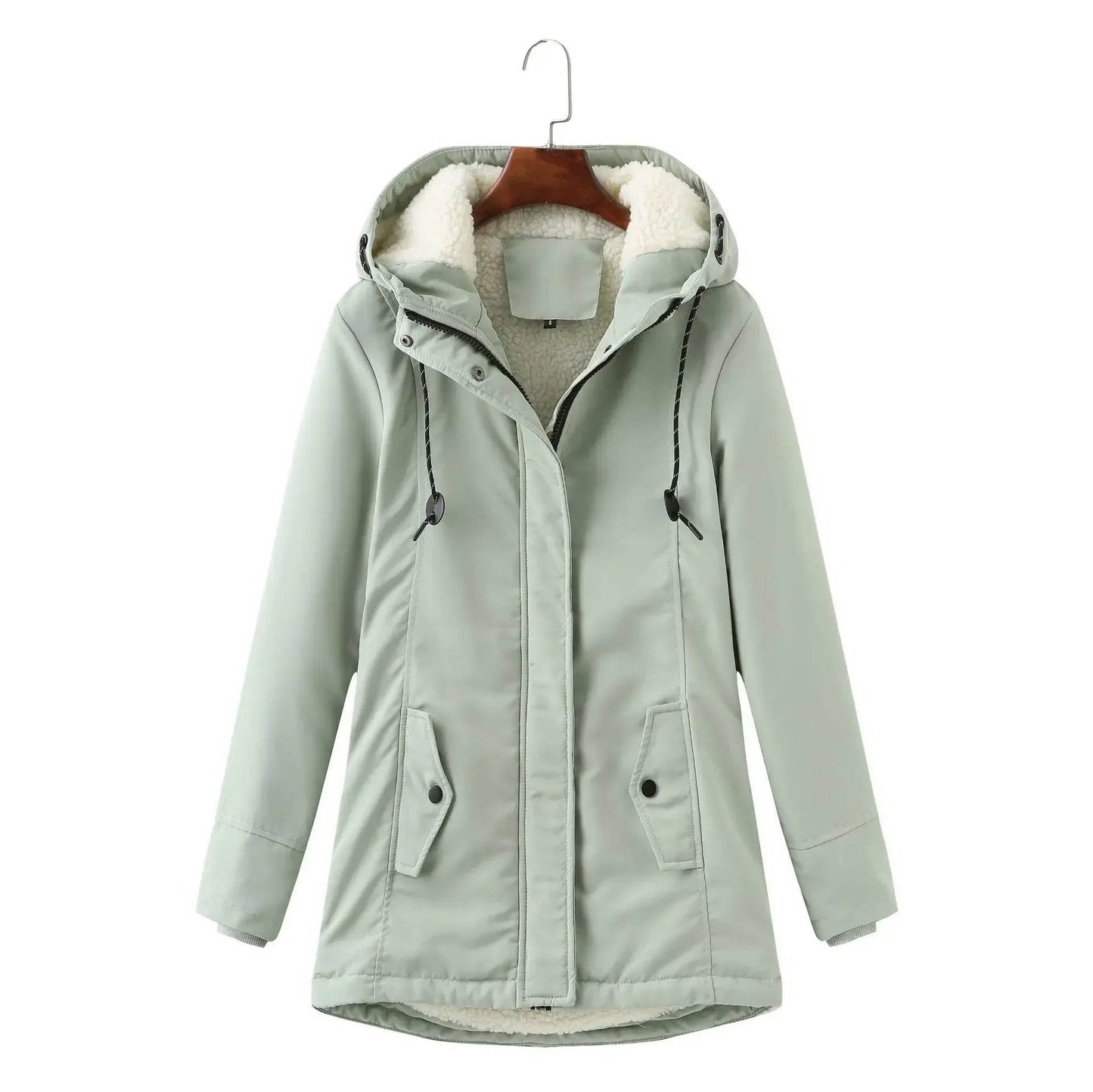 Kalenmos Women's Thick Warm Parka Coat - Casual Winter Jacket - Buy Center US
