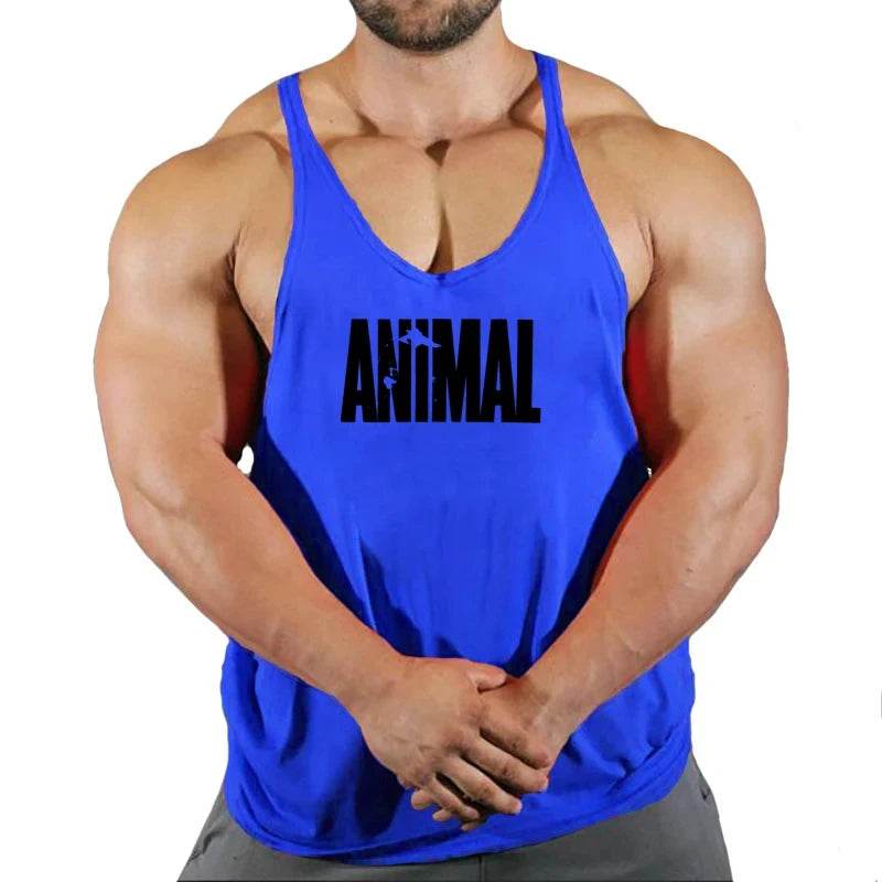 Men’s Fitness Stringer Vest - Casual Muscle Tank Top for Bodybuilding - Buy Center US