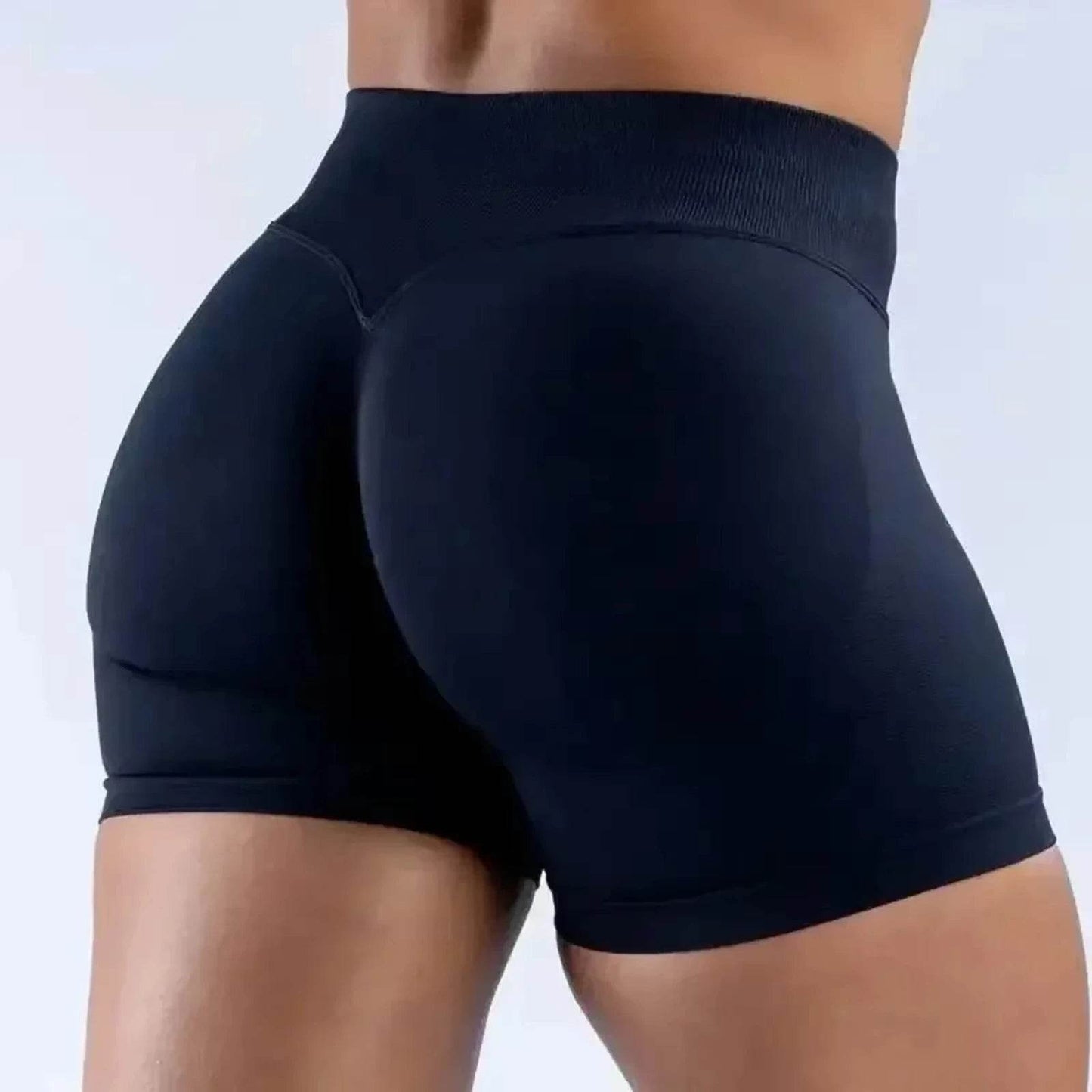 Women's Seamless Fitness Leggings - Gym Shorts for Yoga & Running - Buy Center US