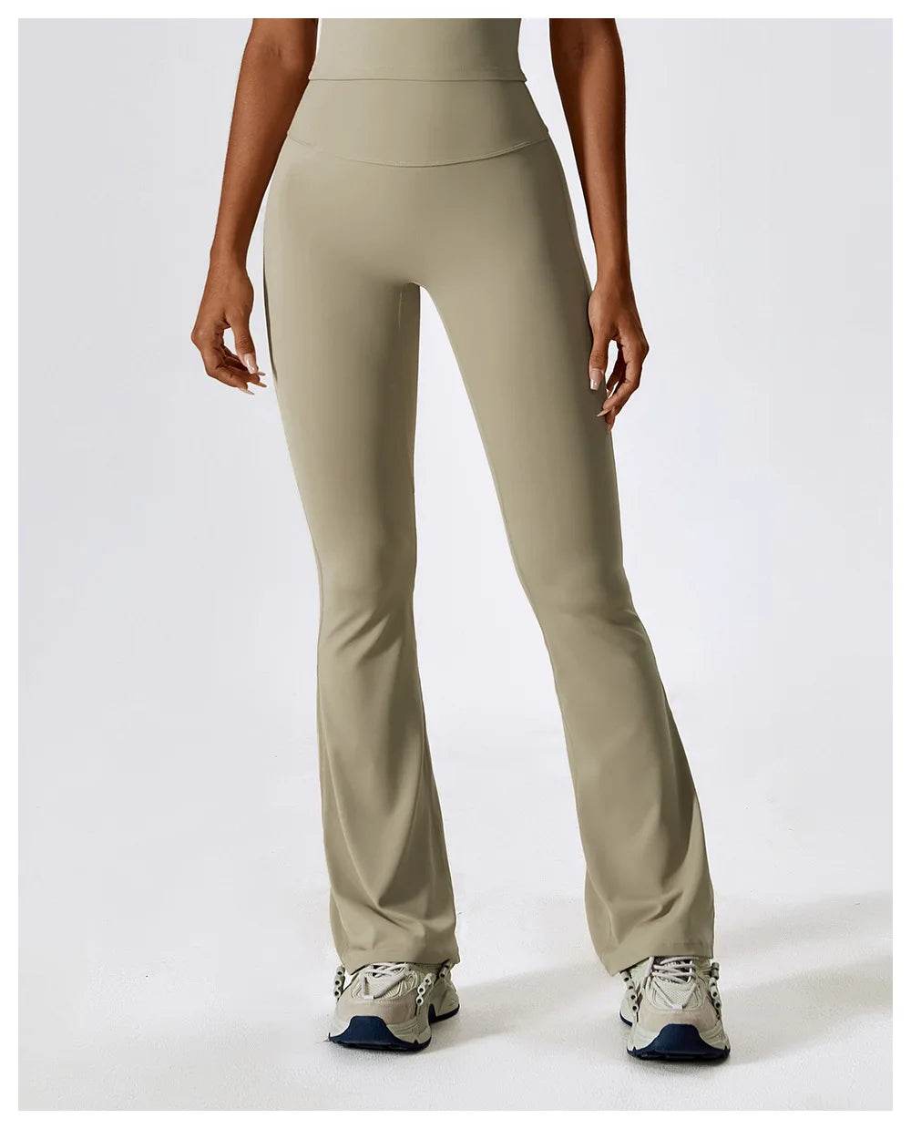 Seafanny Women's Flare Leggings - High Waist Yoga Trousers - Buy Center US