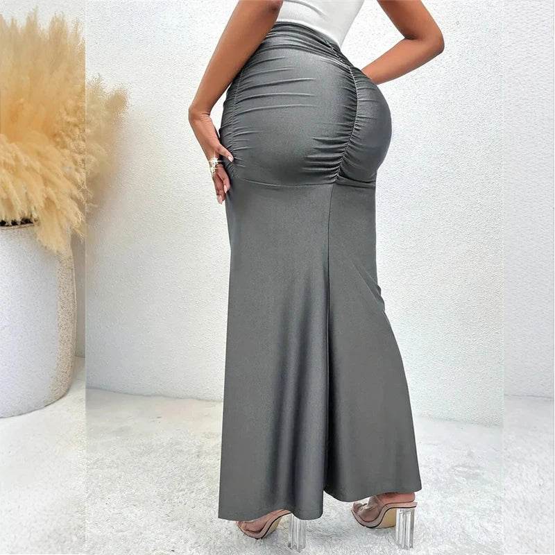 Elegant Vintage Mermaid Skirt for Women - Spring Autumn Office Style - Buy Center US