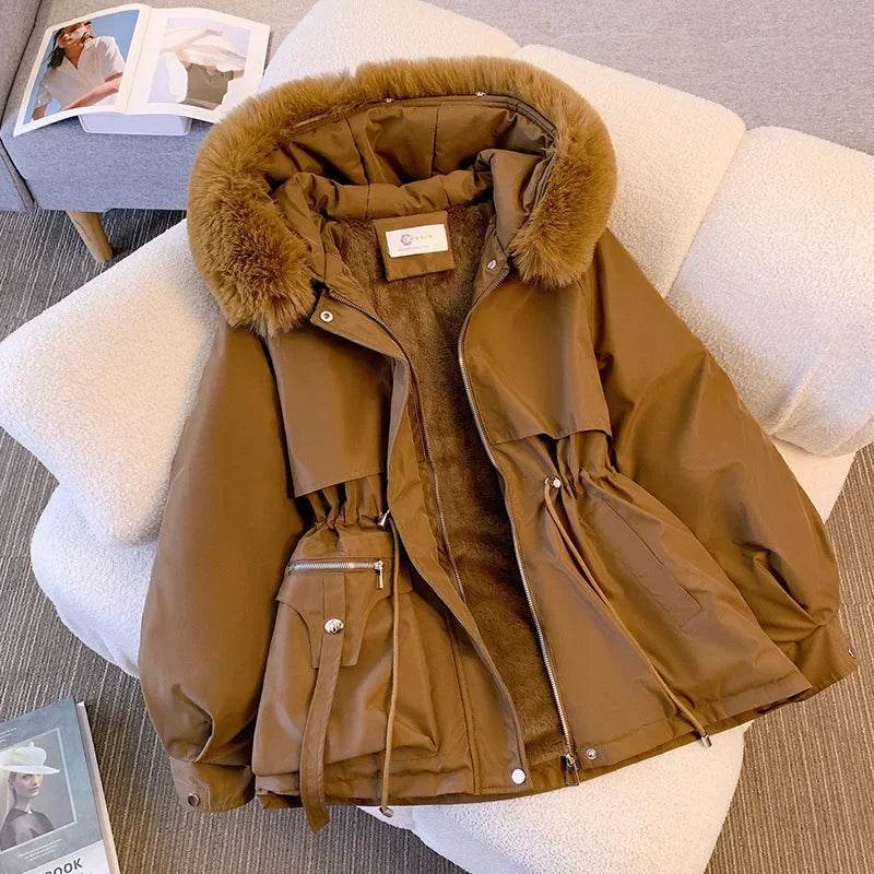 2024 Women’s Winter Jacket - Thick Down Coat with Pockets - Buy Center US