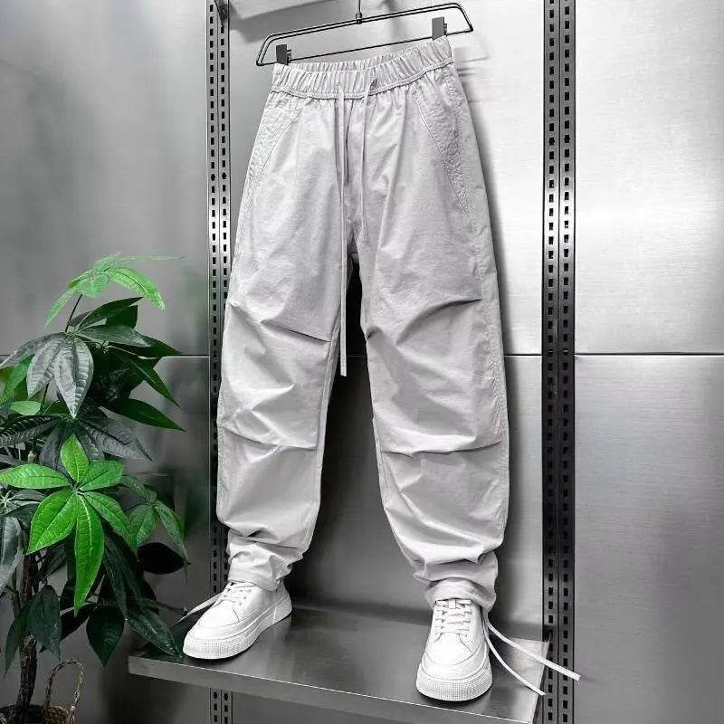 Men's Summer Jogging Pants - Korean Harem Style for Comfortable Running - Buy Center US