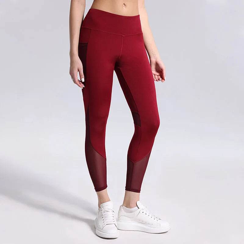 Women's Yoga Pants - High Waist Breathable Leggings for Fitness - Buy Center US