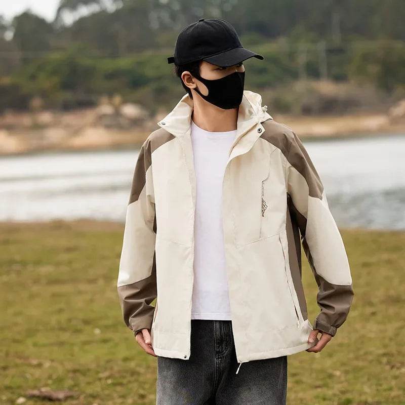 Thin Windproof Climbing Jacket - Casual Loose Fit for Spring & Autumn - Buy Center US