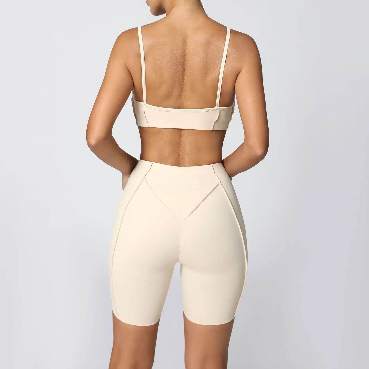 XPSAEG Women's Yoga Outfit Set - Sports Bra & Biker Shorts 2025 - Buy Center US